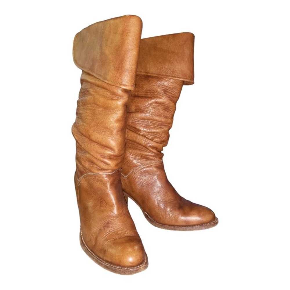 Frye vintage durado cuffed heel boots - image 2