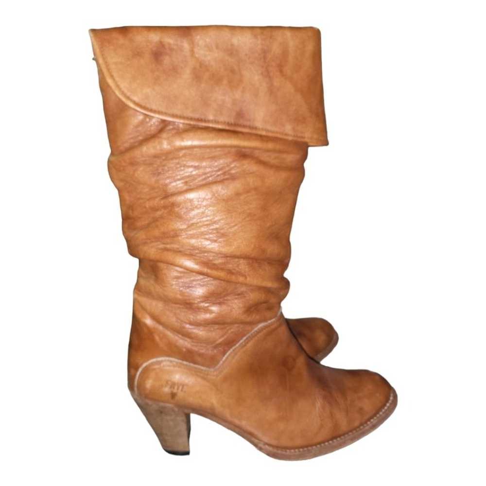 Frye vintage durado cuffed heel boots - image 7