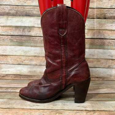 Frye Vintage Boho Stacked Heel Boots