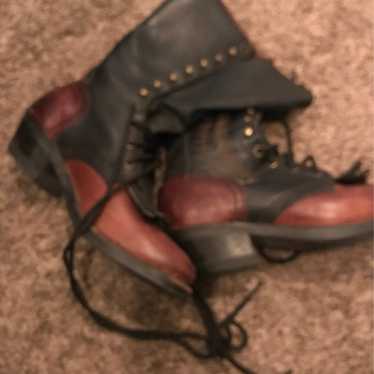 Size 7 Abilene Leather Vintage Boots