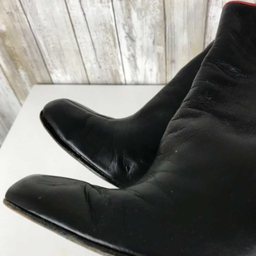 VINTAGE Karl Lagerfeld ZILON Black Boots - image 11