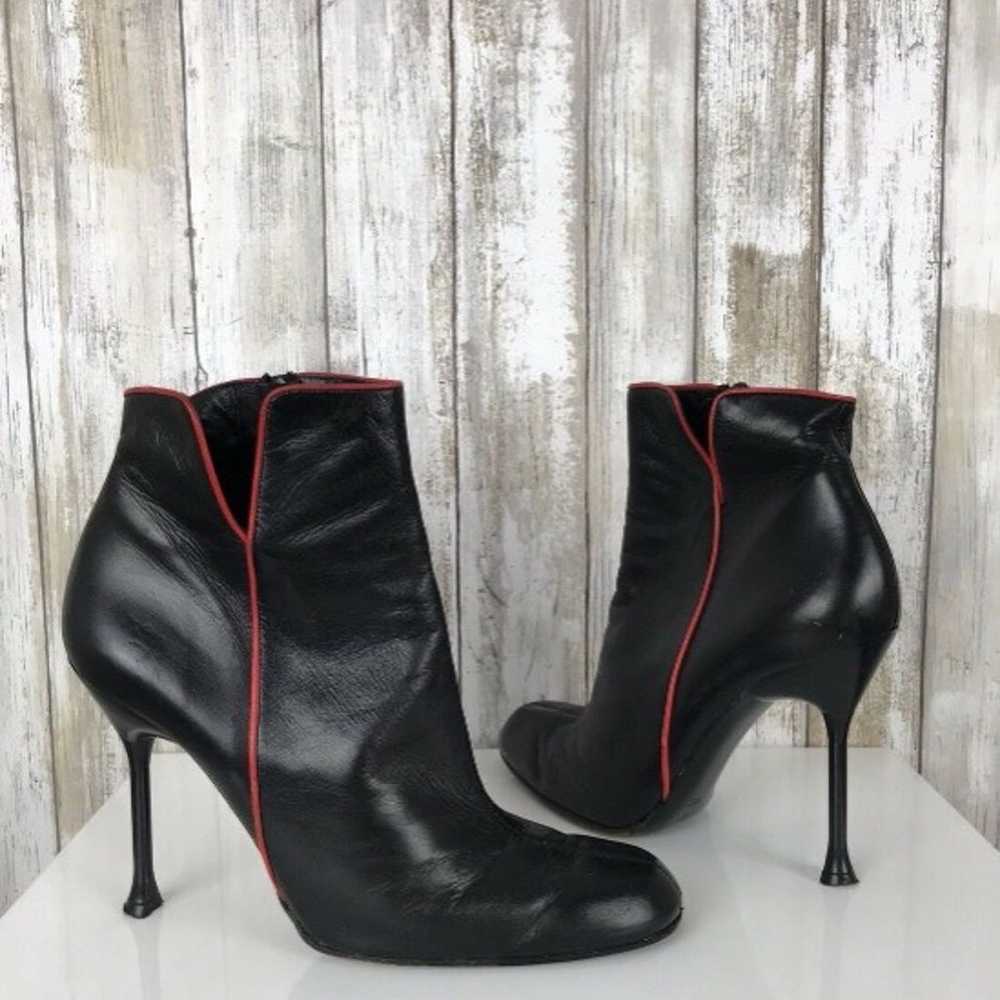 VINTAGE Karl Lagerfeld ZILON Black Boots - image 1