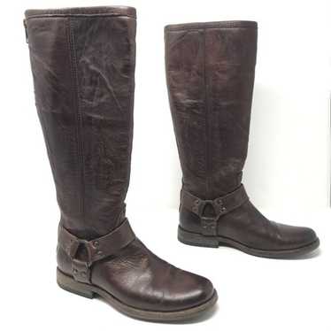 FRYE Phillip Harness Tall Riding Boots