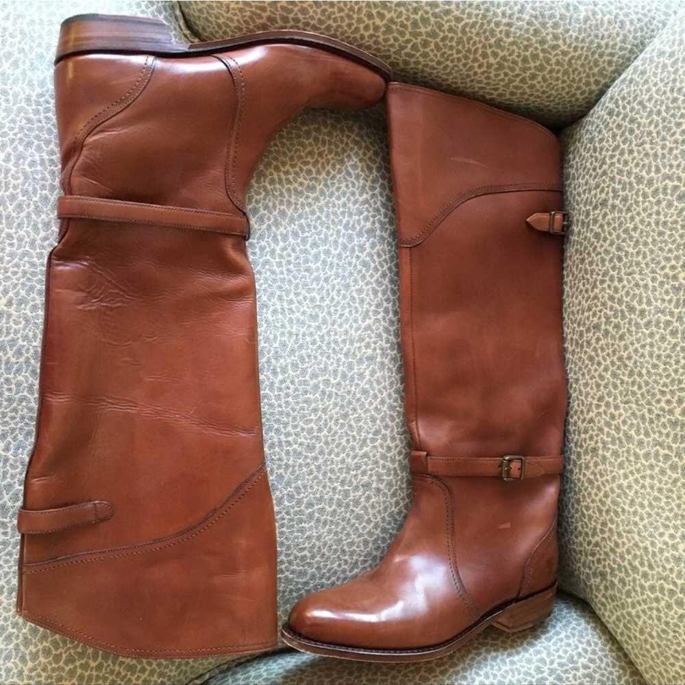 Frye Dorado Leather Riding Boots 8 - image 3