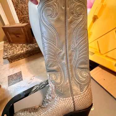 Larry Mahan vintage cowboy boots