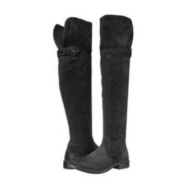 FRYE Sz 6 Shirley OTK Over the Knee Suede Boots i… - image 1