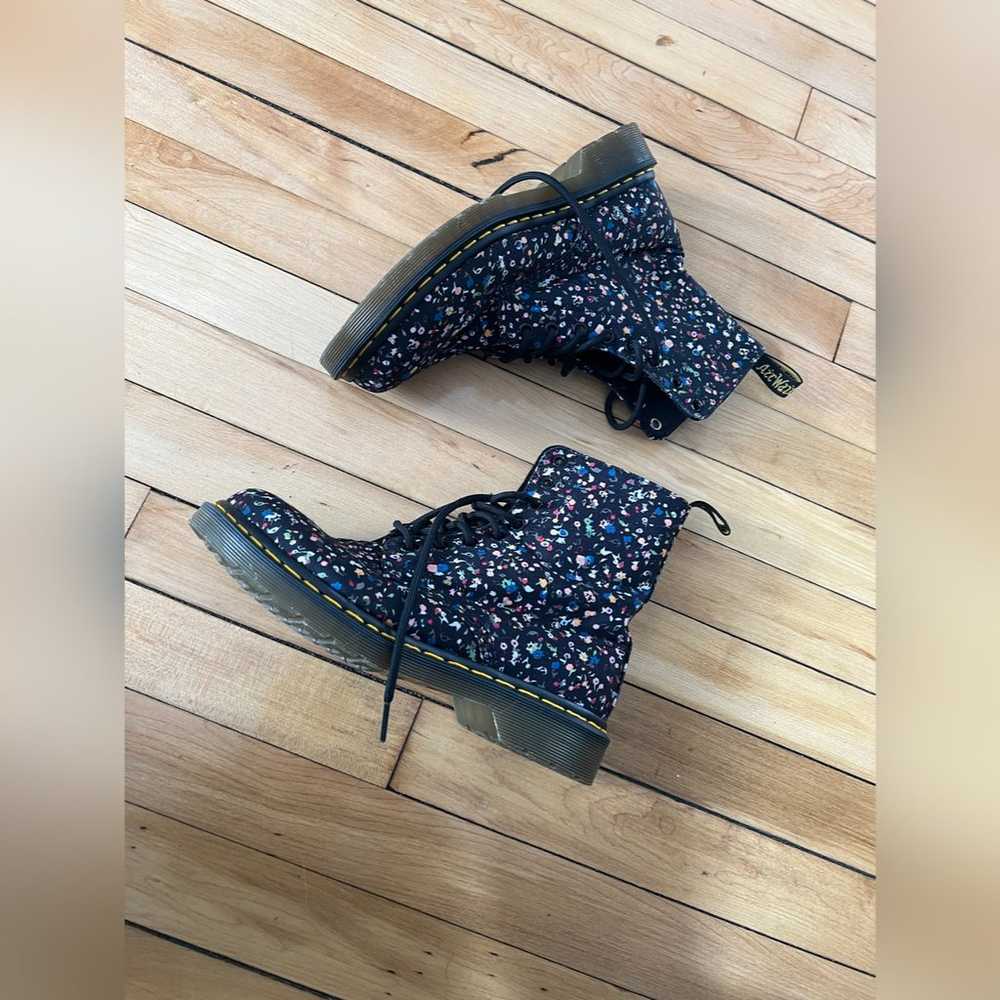 Dr Martens Vintage Floral Pascal lace up Boots - image 1