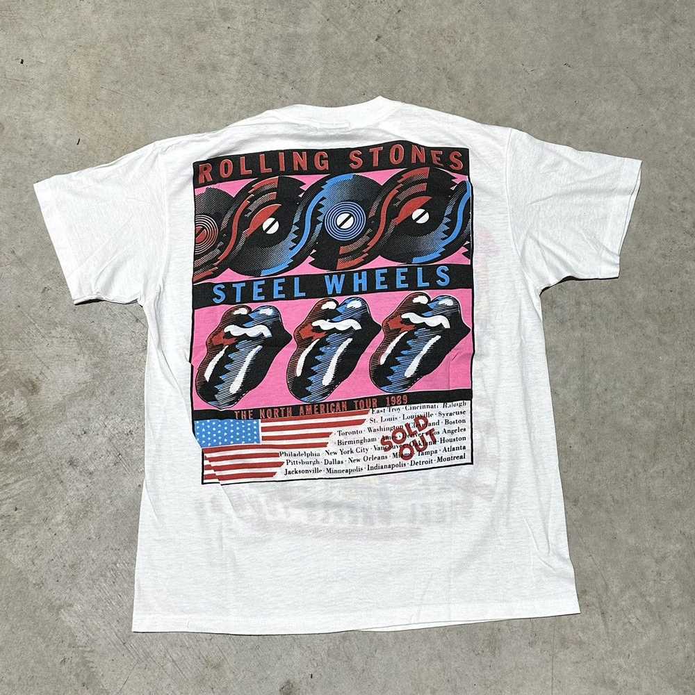 Streetwear × Vintage Rolling Stones 1989 Steel wh… - image 2