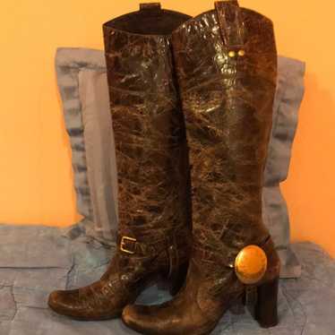 authentic vintage dolce and gabbana boot