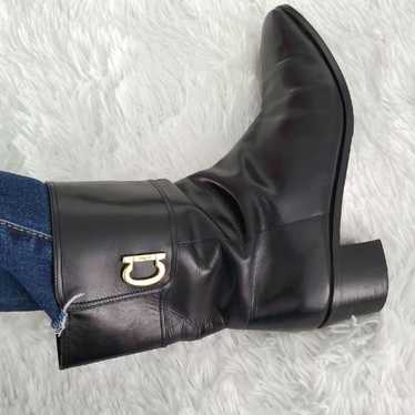 VINTAGE SALVATORE FERRAGAMO BOOT 8 - image 1