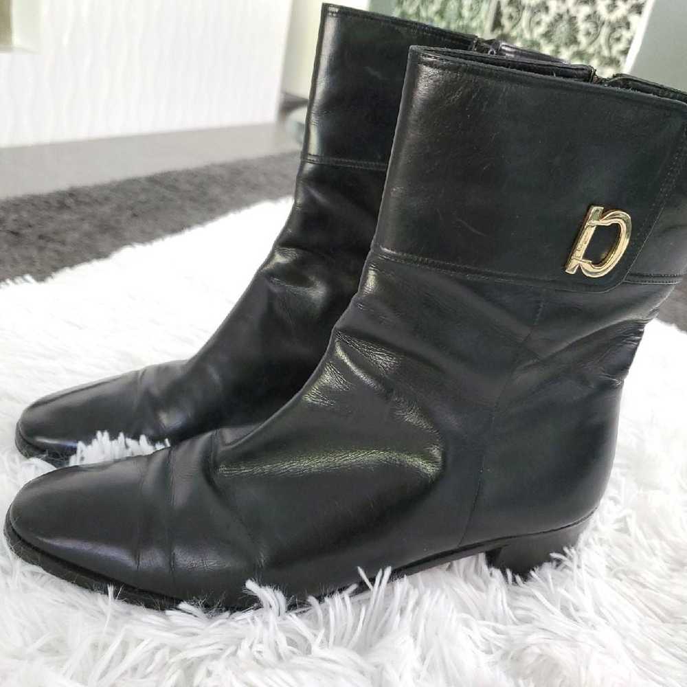 VINTAGE SALVATORE FERRAGAMO BOOT 8 - image 2