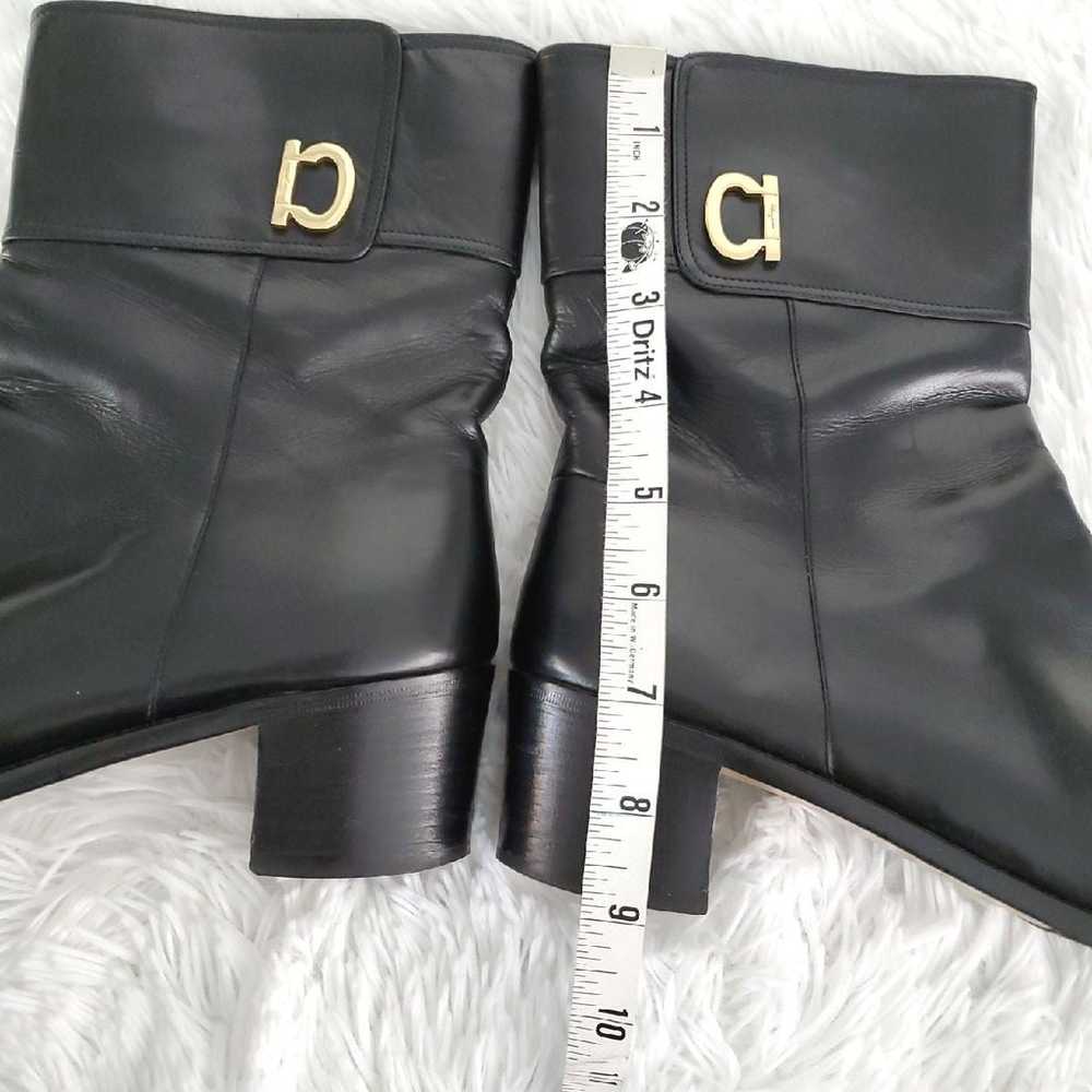 VINTAGE SALVATORE FERRAGAMO BOOT 8 - image 7