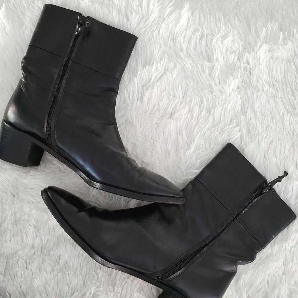 VINTAGE SALVATORE FERRAGAMO BOOT 8 - image 9