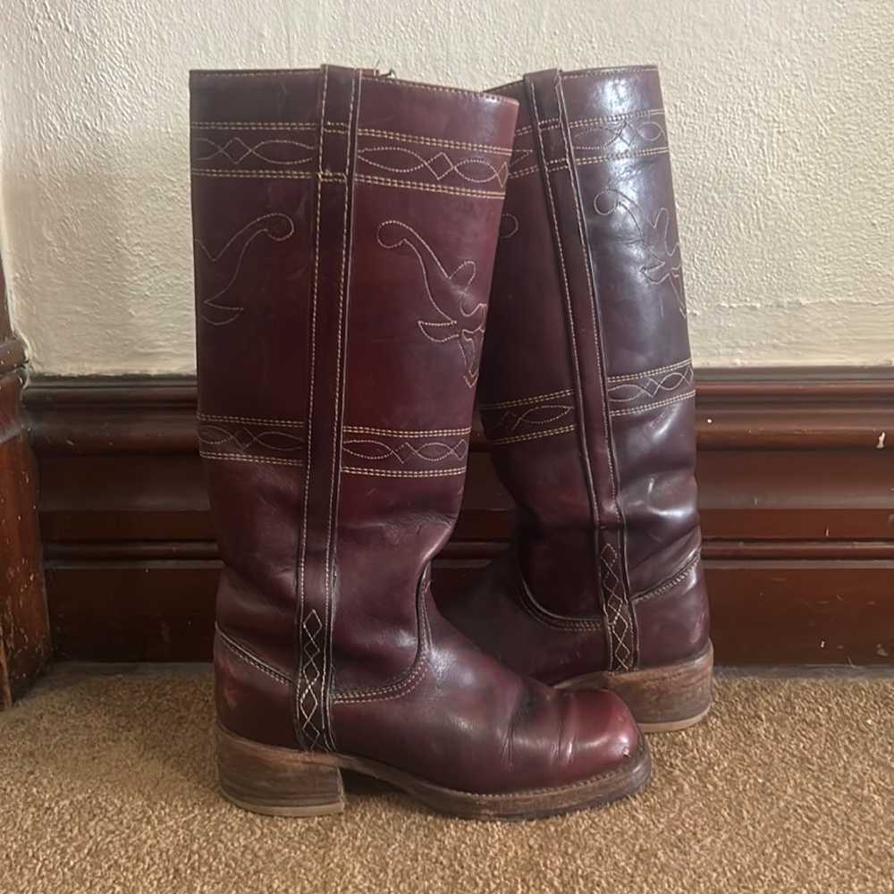 Vintage Frye Campus Boots Gem