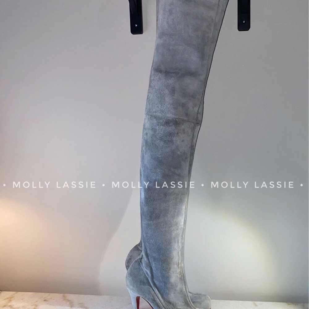 Thigh High Christian Louboutin Over the Knee Boot… - image 4