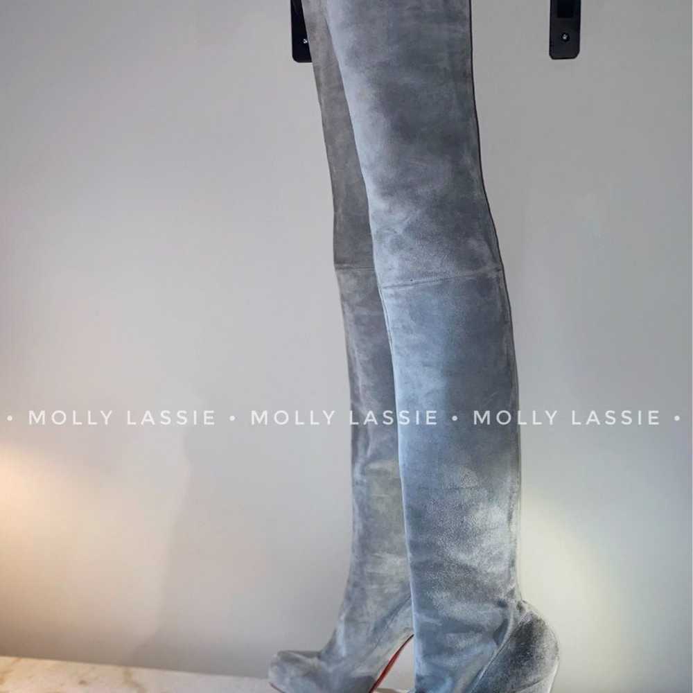 Thigh High Christian Louboutin Over the Knee Boot… - image 6