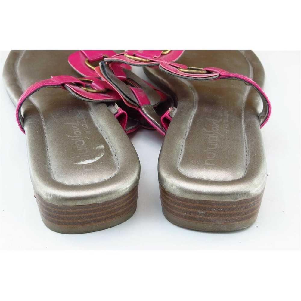 Natural Soul Sz 8 M Pink Flip Flop Synthetic Wome… - image 5