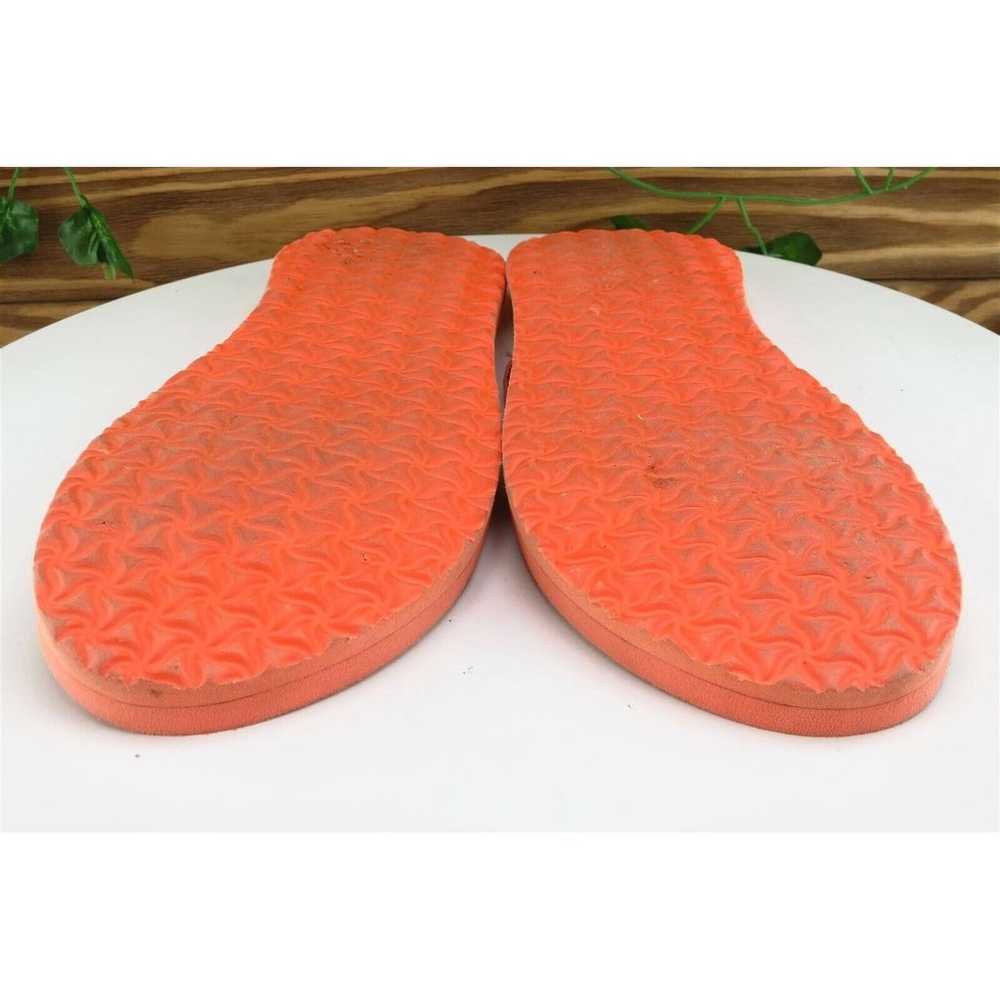 Sanuk Sz 10 M Orange Flip Flop Fabric Women Sanda… - image 8