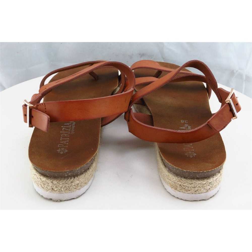 Patrizia Spring Step Sz 38 M Brown Strappy Synthe… - image 6