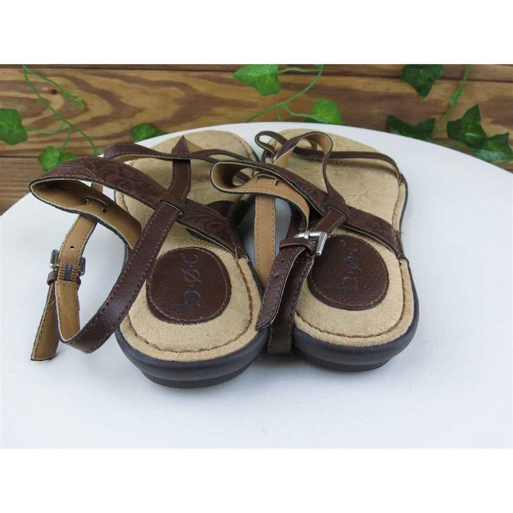 Born Concept Size 7 M Women Sandal Strappy Brown … - image 8