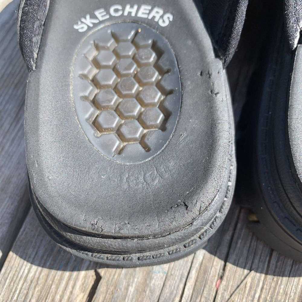 Vintage Y2K Skechers G-Tech Black Thong Trail San… - image 5