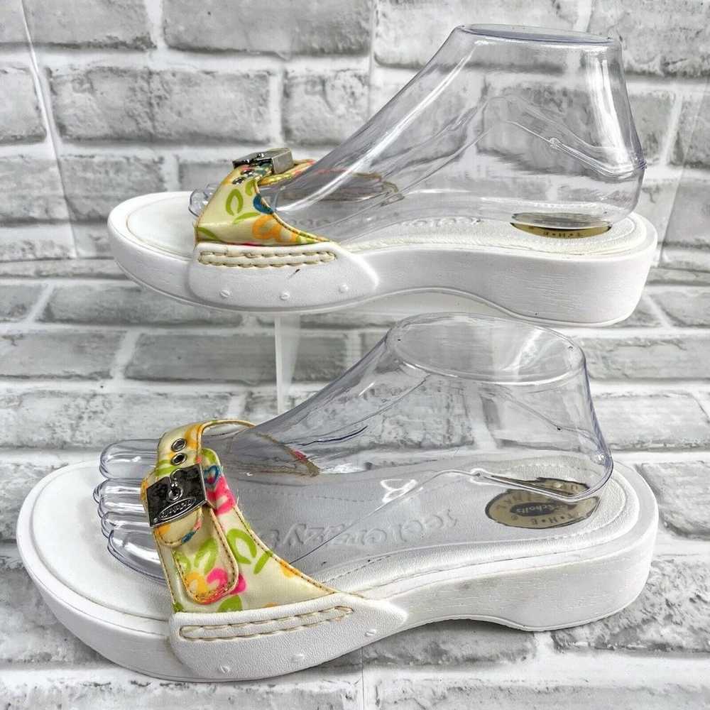 Dr. Scholl’s Women's Size 10 Vintage White Floral… - image 3