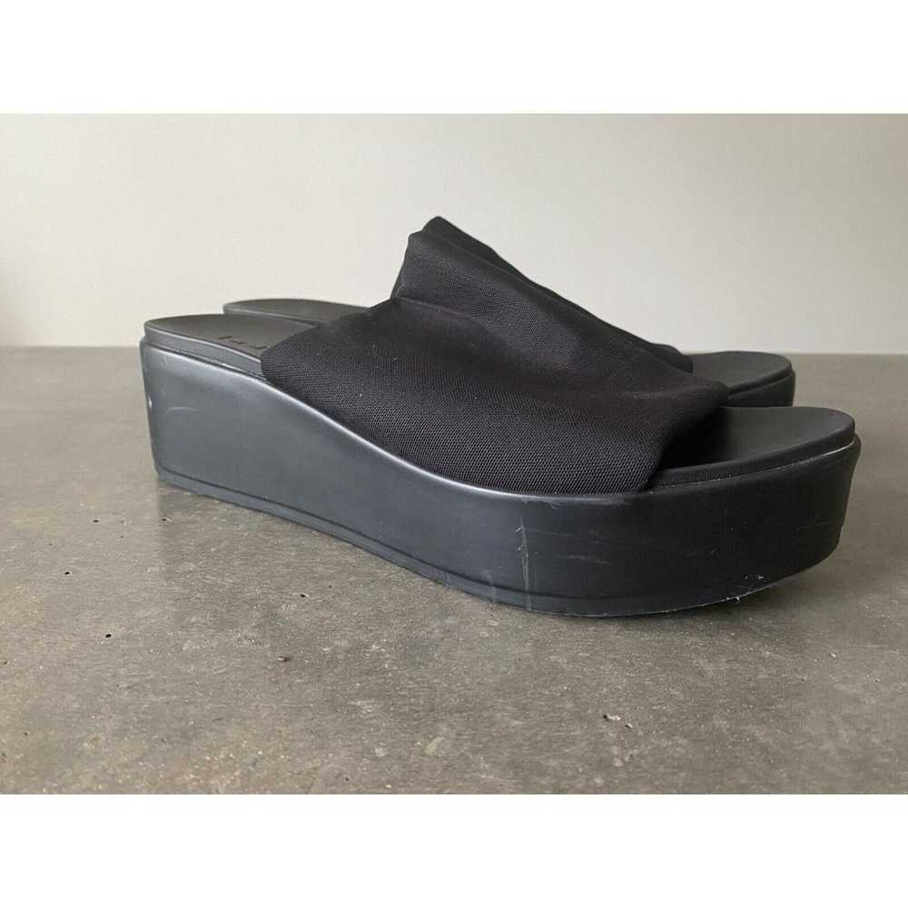 Vintage 90’s Y2K Bebe Black Platform Sandals Slin… - image 2