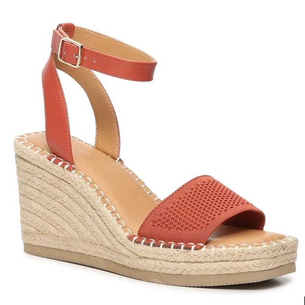 Crown Vintage Kannia Terracotta Espadrille Wedge … - image 1