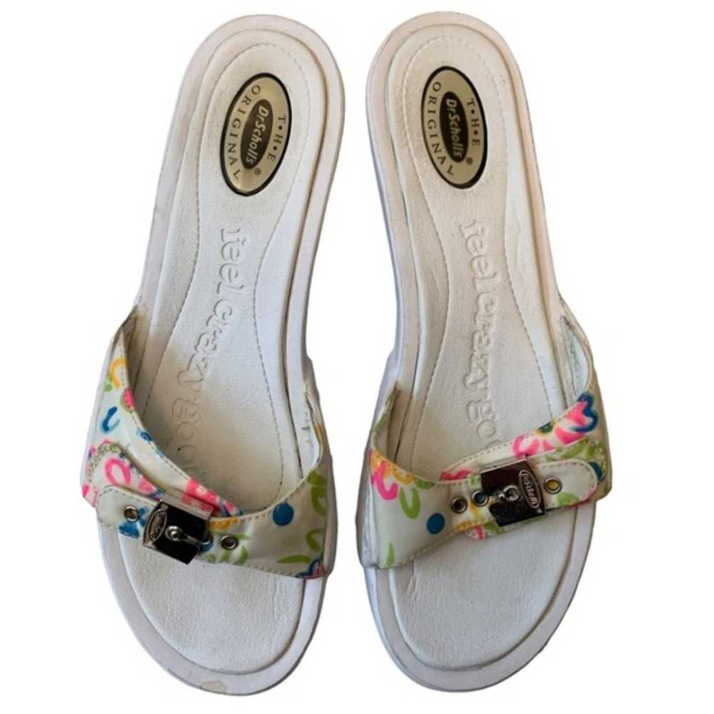 Dr. Scholls Women's Vintage White Floral Twist Sl… - image 2