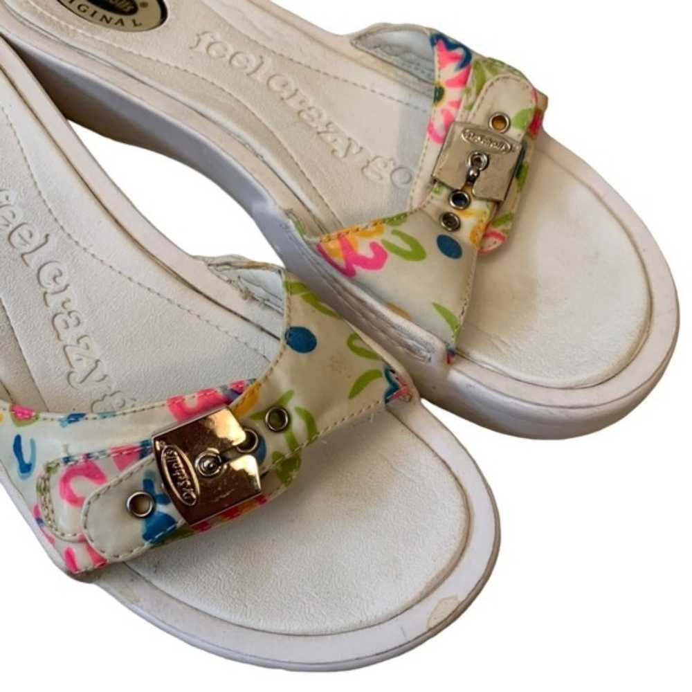 Dr. Scholls Women's Vintage White Floral Twist Sl… - image 3