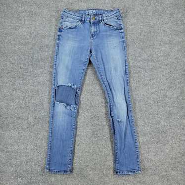 Zara Zara Basic Denim Jeans Women Size 4 Blue Z19… - image 1