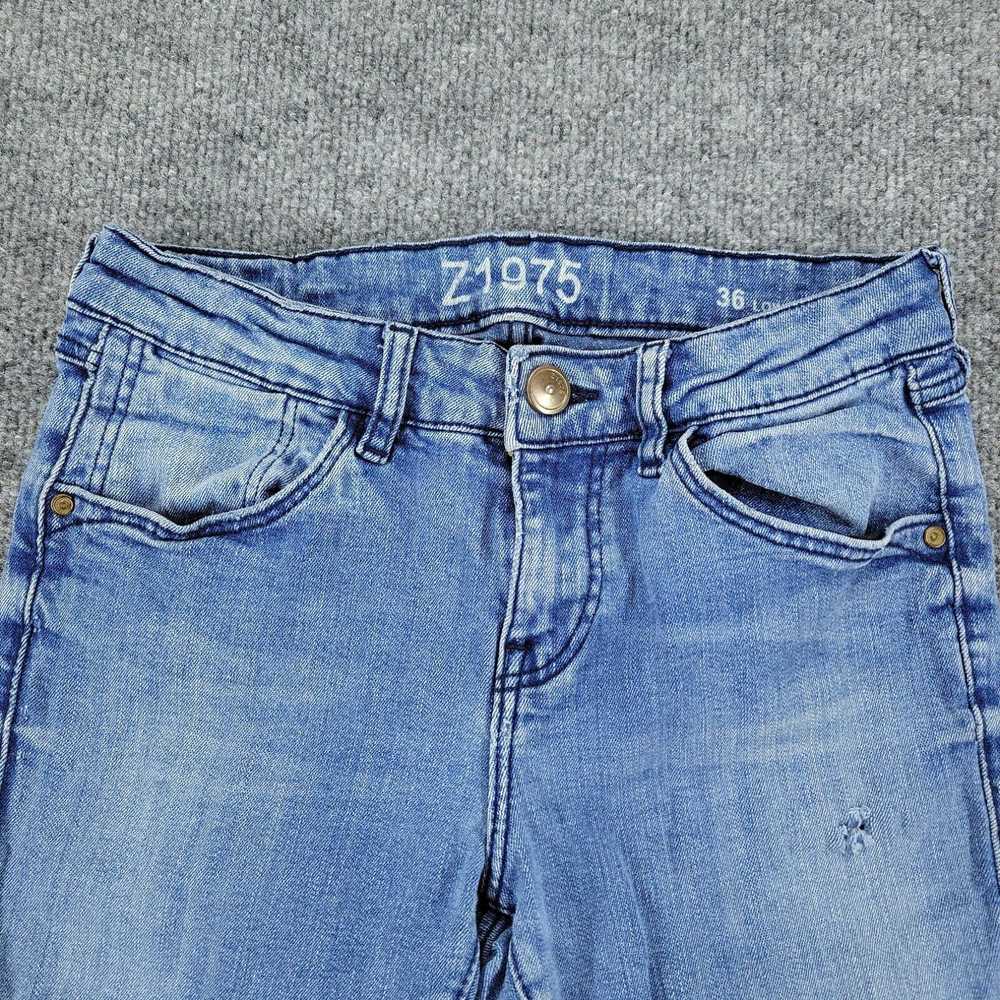 Zara Zara Basic Denim Jeans Women Size 4 Blue Z19… - image 2