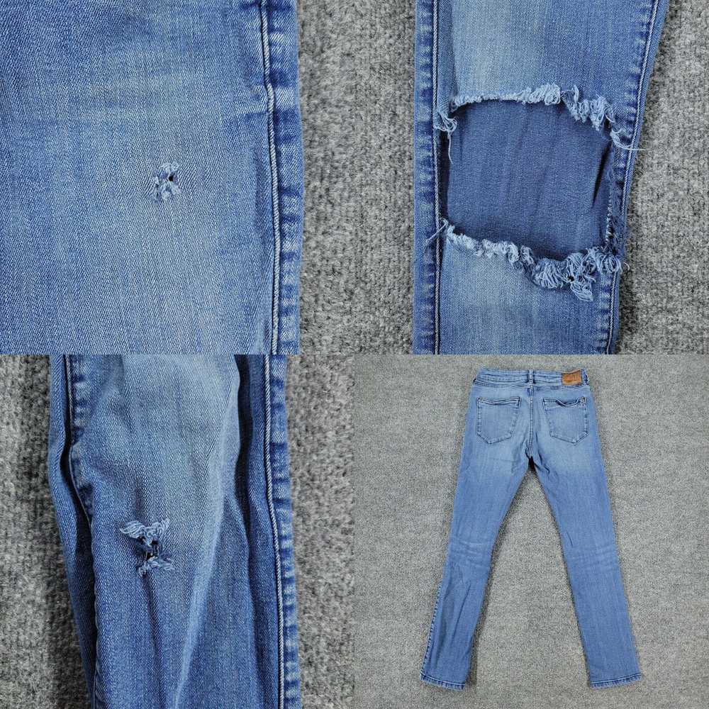 Zara Zara Basic Denim Jeans Women Size 4 Blue Z19… - image 4