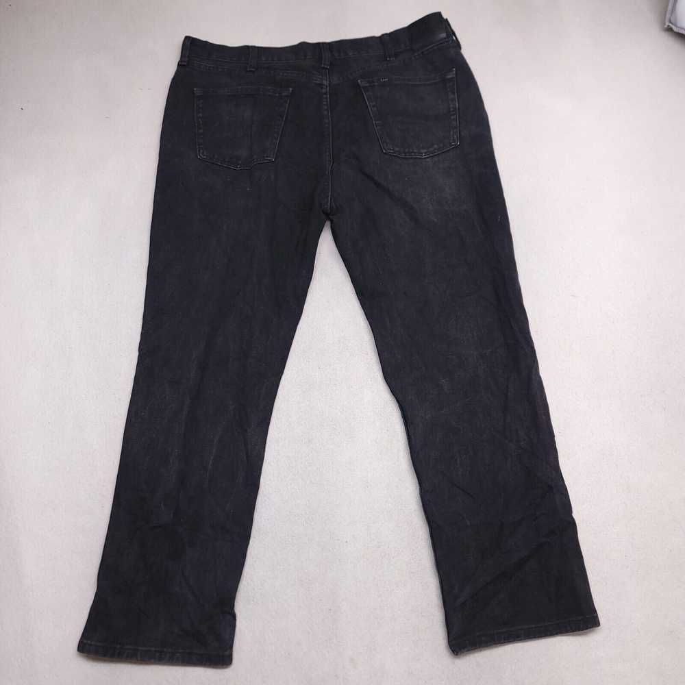 Lee Lee Straight Button Denim Medium Wash Jeans M… - image 9