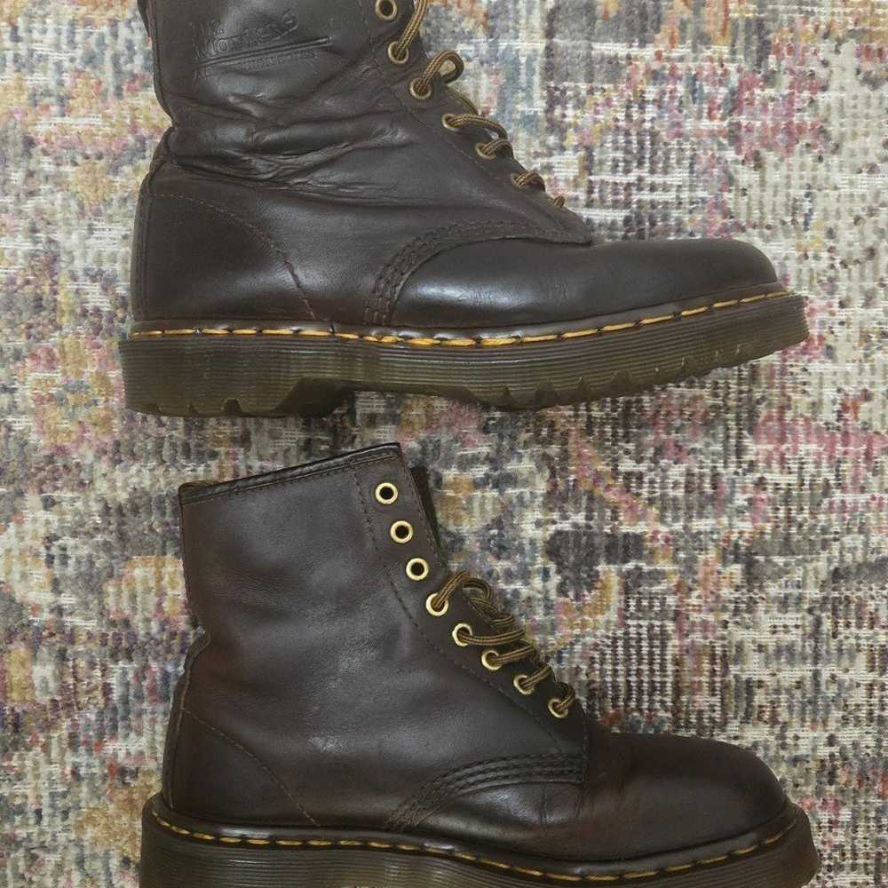 Dr. Martens boots 1460 Crazy Horse Brown Leather … - image 4