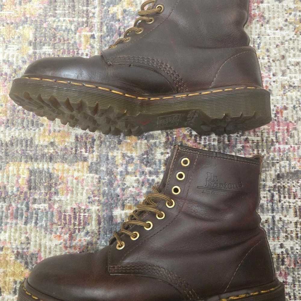 Dr. Martens boots 1460 Crazy Horse Brown Leather … - image 5