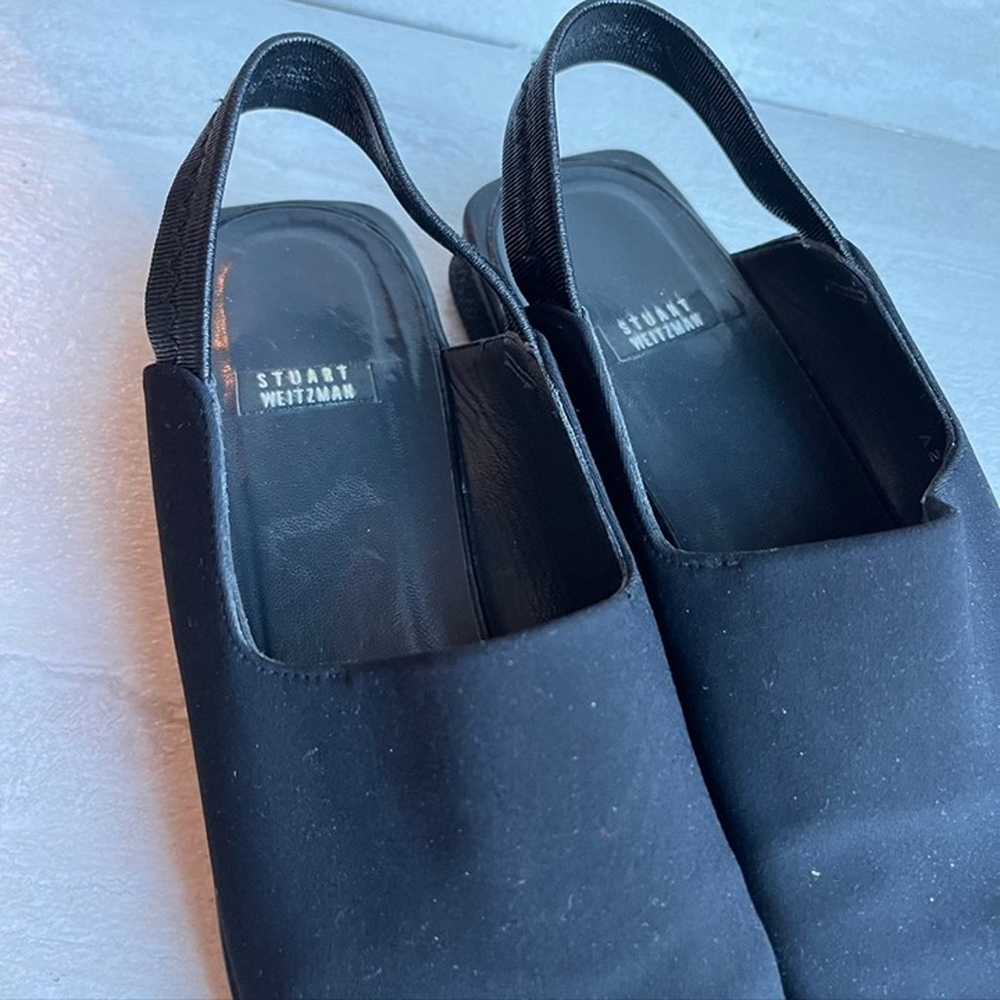 Vintage Stuart Weitzman Slingback Slides Size 9 B… - image 3