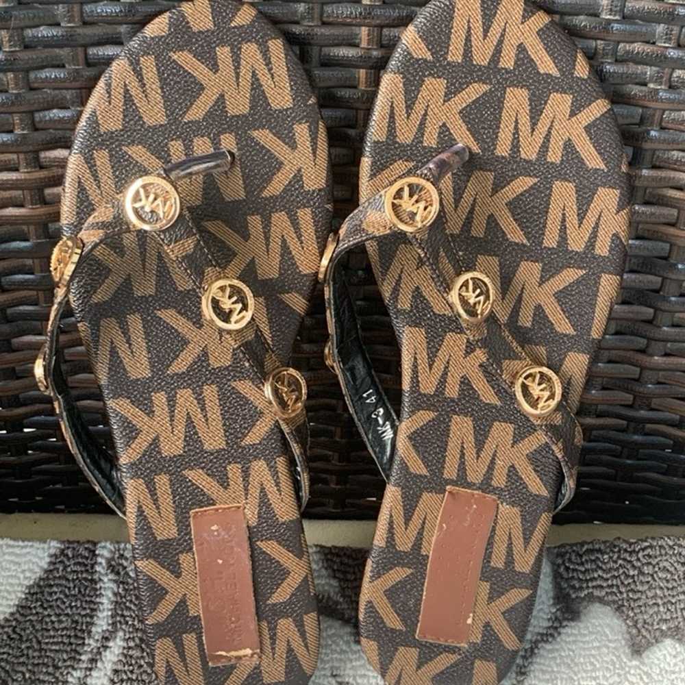 Vintage Michael Kors Leather Women Slipper - image 2