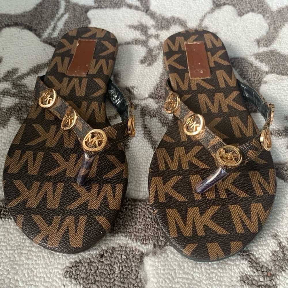 Vintage Michael Kors Leather Women Slipper - image 4