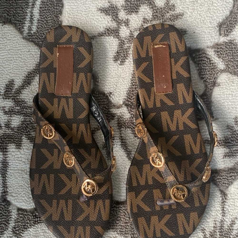 Vintage Michael Kors Leather Women Slipper - image 5