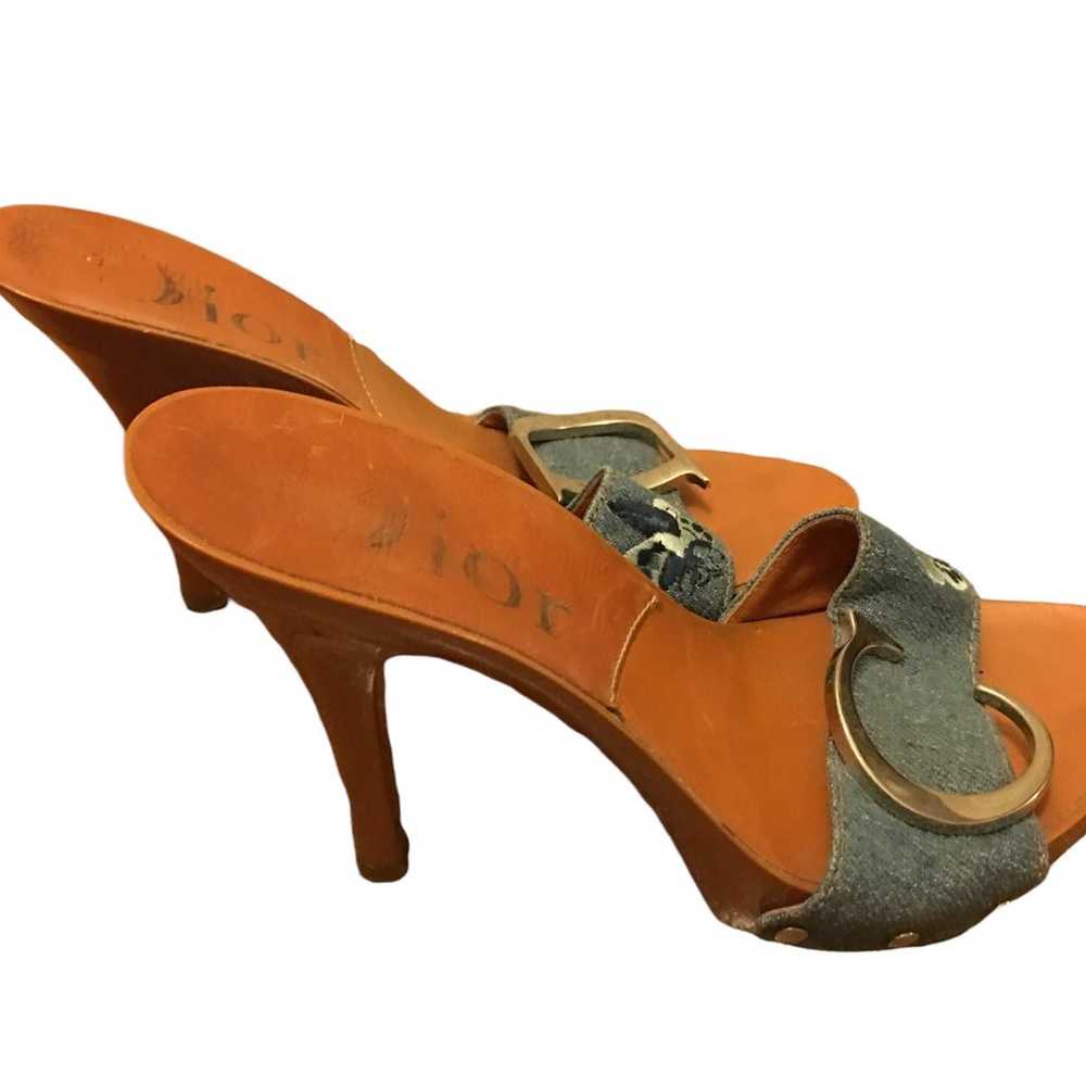 CD Vintage High Heel Mules - image 3