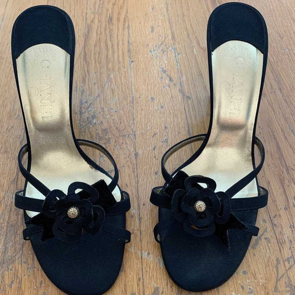 Vintage Chanel Heeled Sandals size 40 - image 1