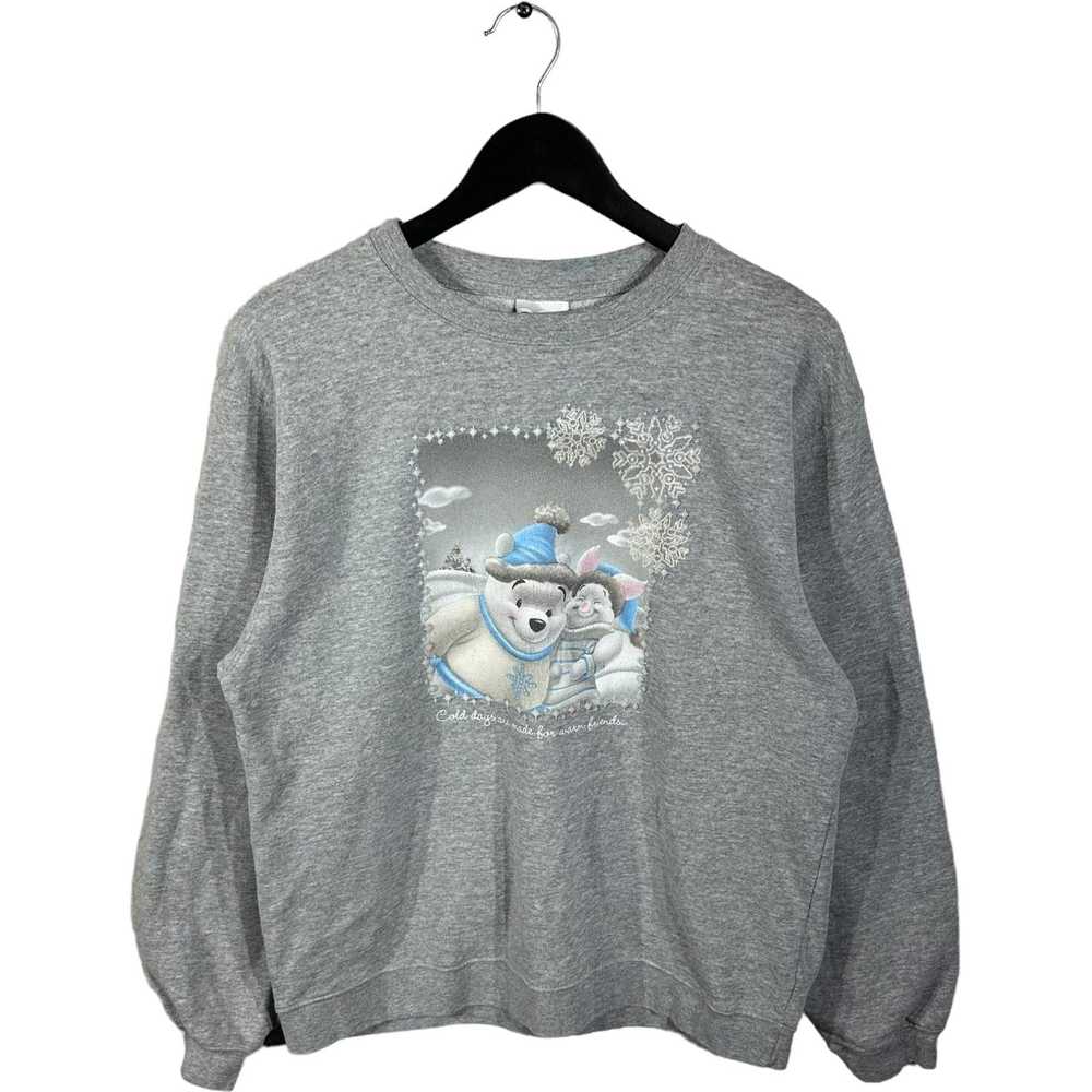 Disney Vintage Winnie The Pooh Winter Crewneck - image 1