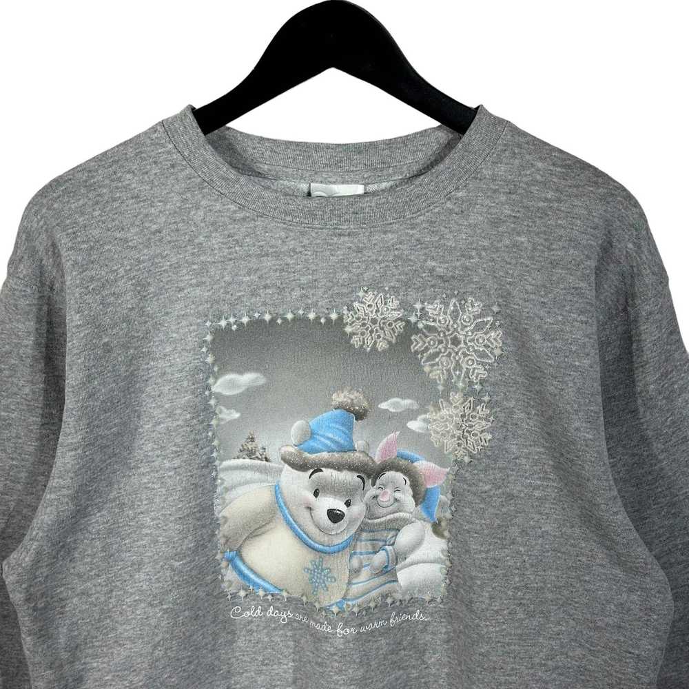 Disney Vintage Winnie The Pooh Winter Crewneck - image 2