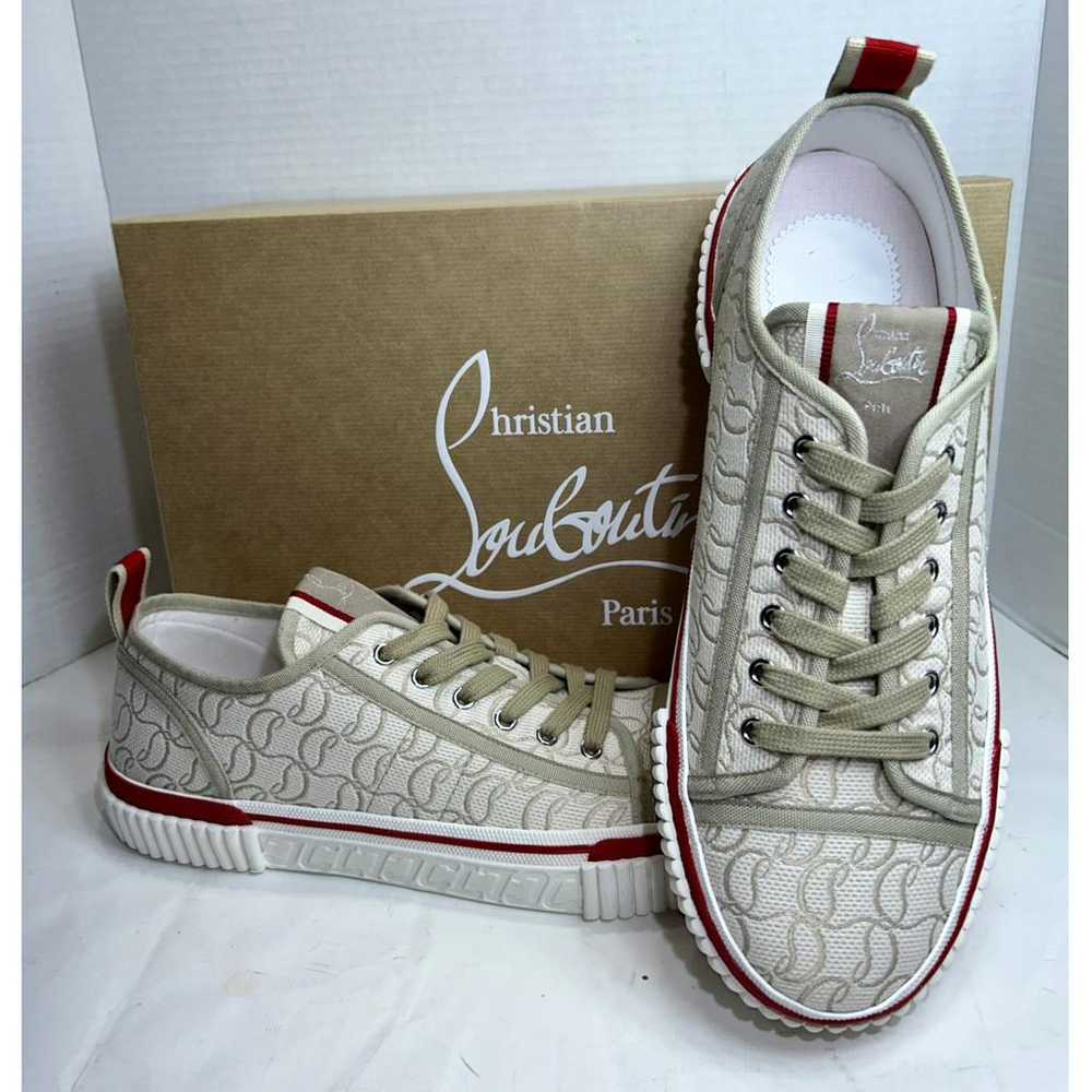 Christian Louboutin Cloth low trainers - image 4