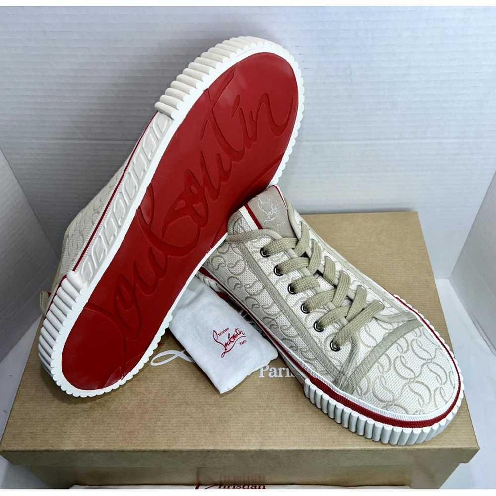 Christian Louboutin Cloth low trainers - image 8