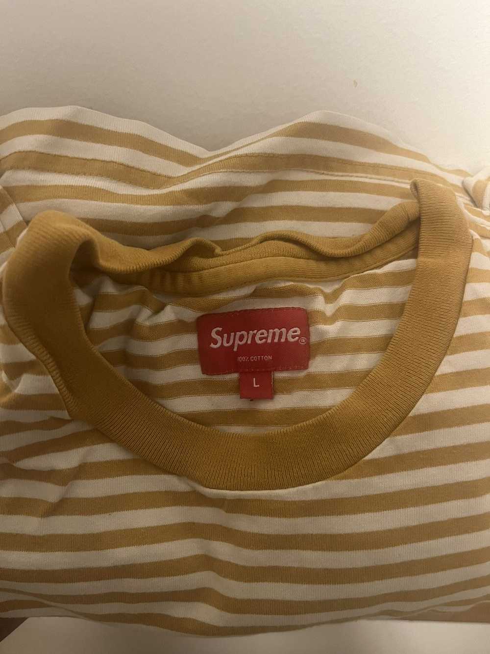 Supreme Supreme striped long sleeve - image 3