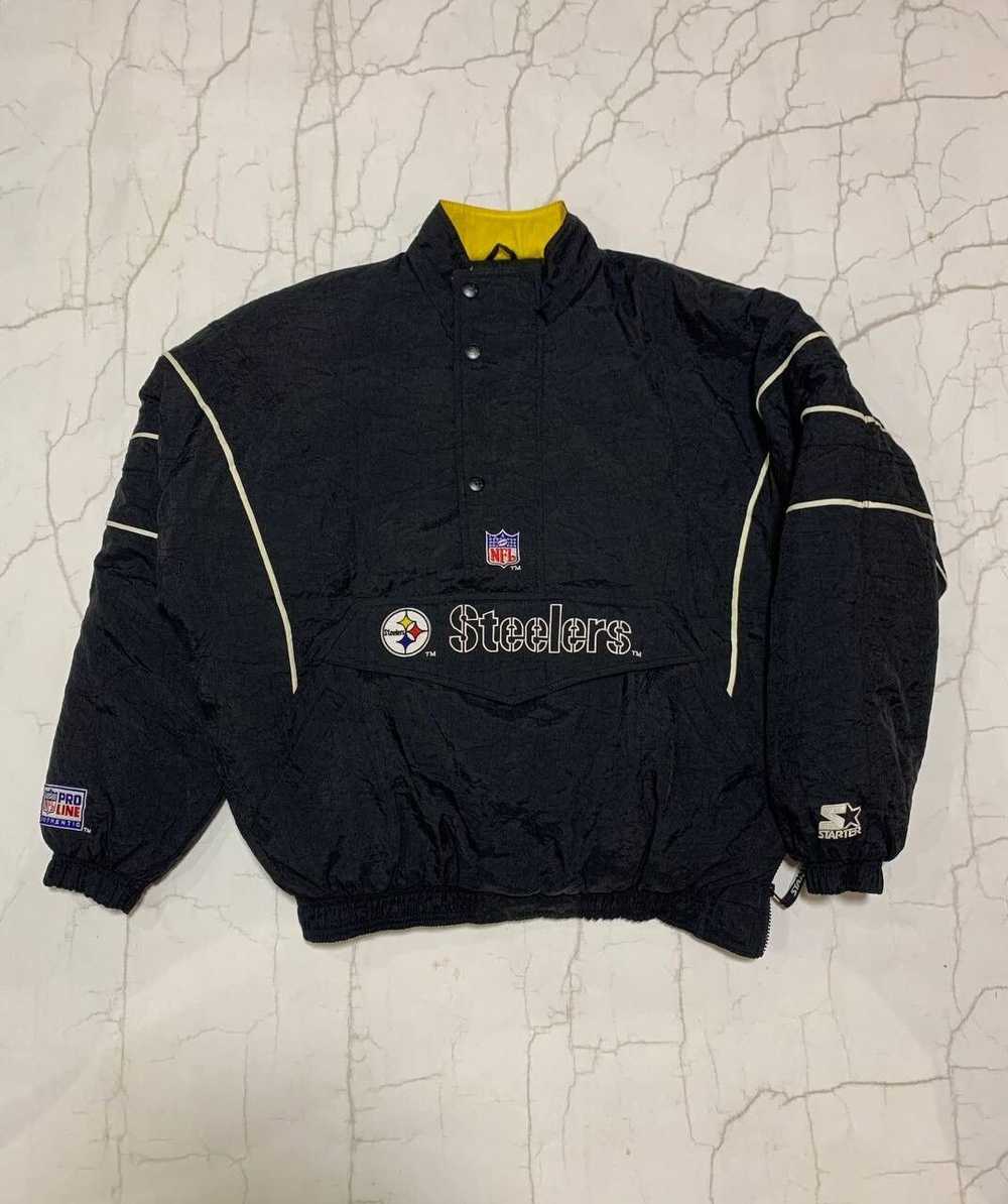 NFL × Starter × Vintage Nylon 90s Pittsburgh Stee… - image 1