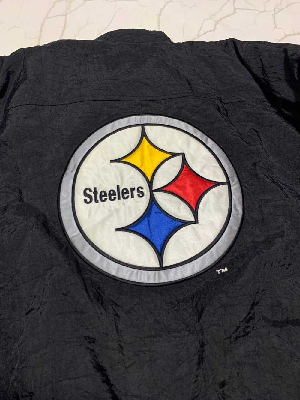 NFL × Starter × Vintage Nylon 90s Pittsburgh Stee… - image 5