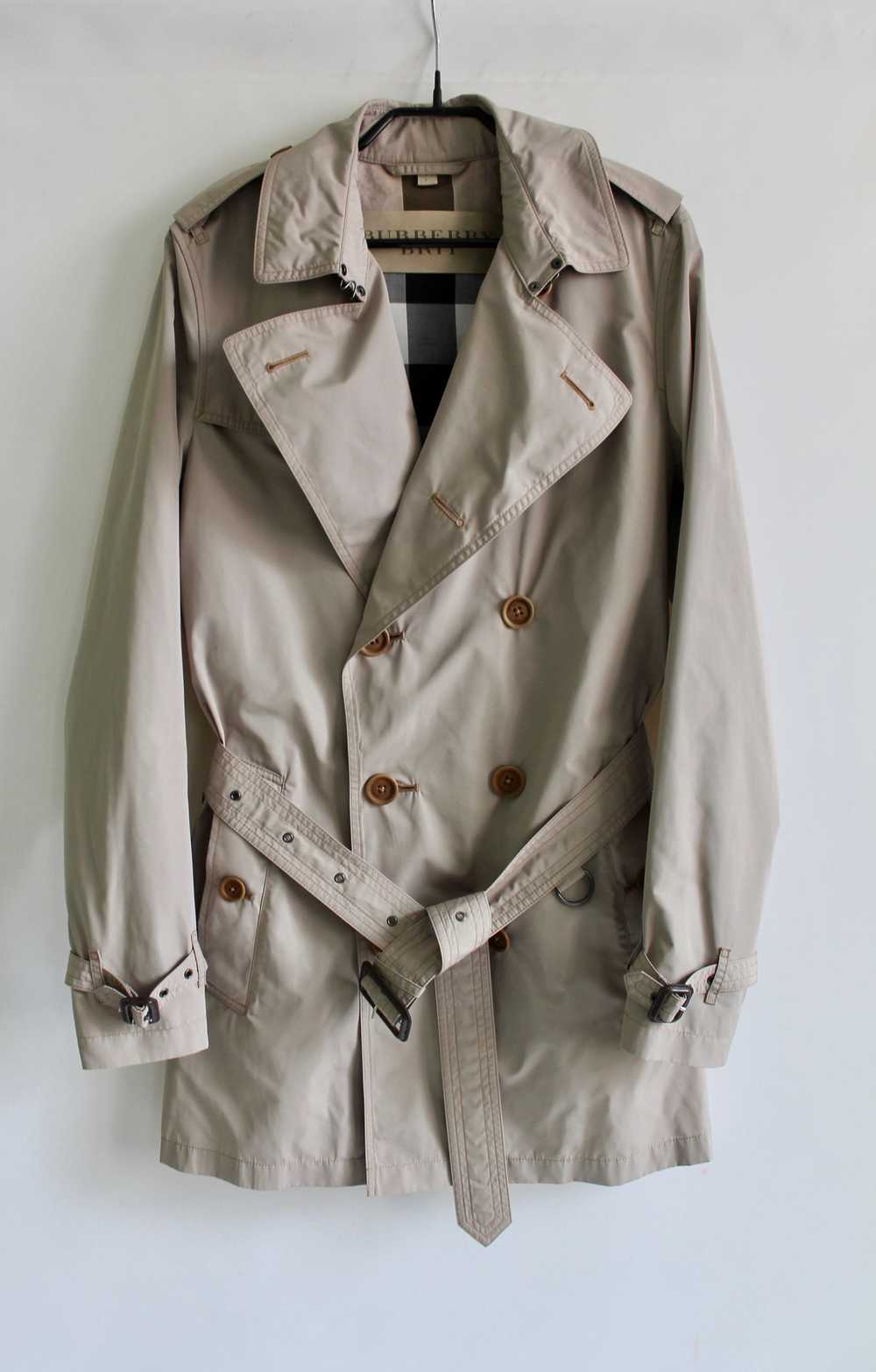 Burberry BURBERRY BRIT Kensington Belted Trench C… - image 2